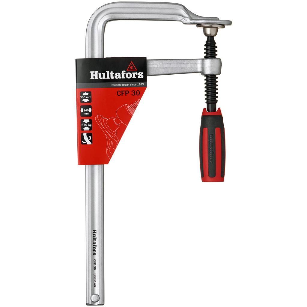 Miniatuur van Hultafors lijmklem gesmeed CFP 30 met zwenkbaar handvat 300mm/140mm (522303)