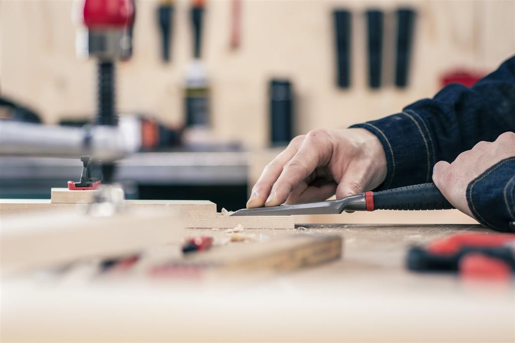 Miniatuur van Hultafors beitel gesmeed met vervangbare kop HDC 16 met holster - 265x16mm (390643)