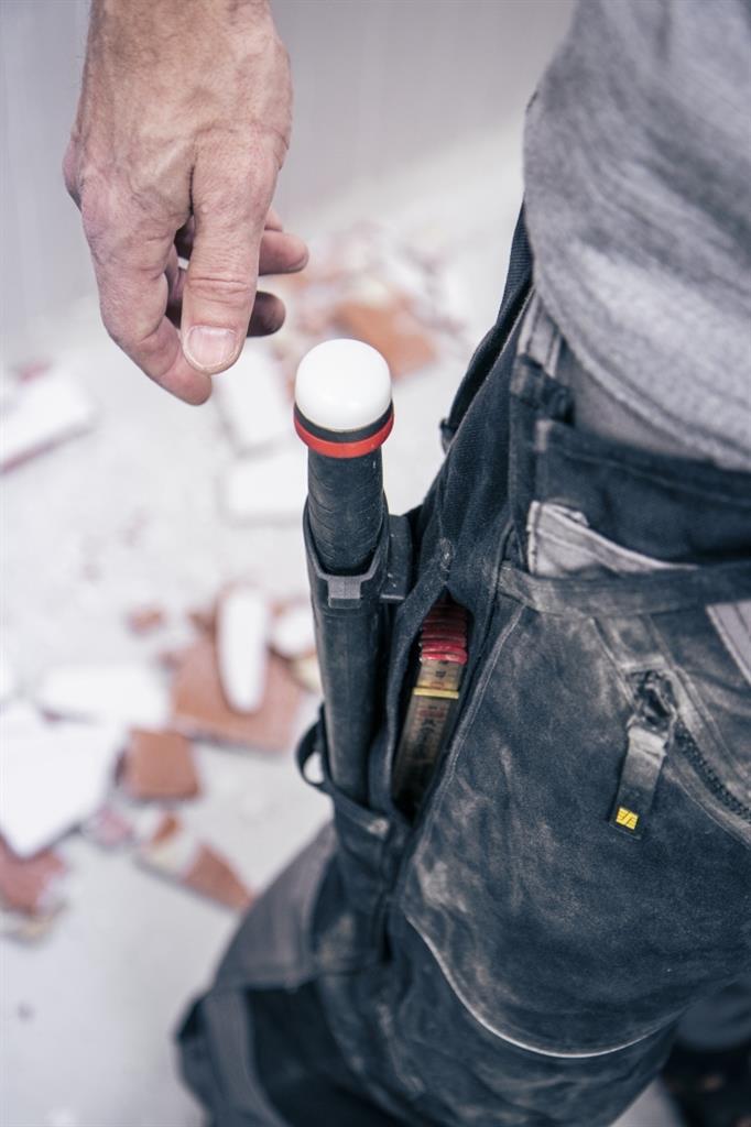 Miniatuur van Hultafors beitel gesmeed met vervangbare kop HDC 10 met holster - 265x10mm (390623)