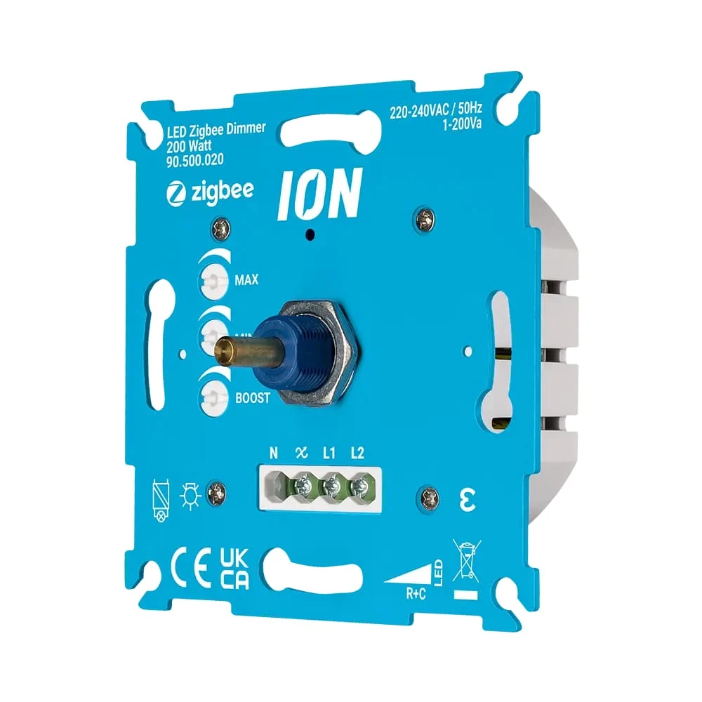 Miniatuur van ION industries universele LED Zigbee draaidimmer 0.3-200W (90.500.020)