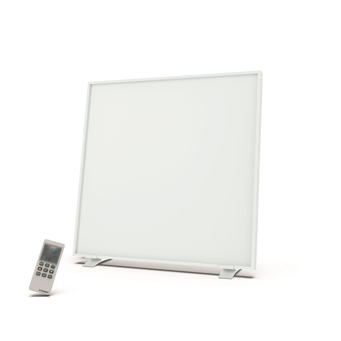 Miniatuur van ETHERMA verplaatsbaar infraroodpaneel 60x60cm met standaard en afstandsbediening - 350W (60068)