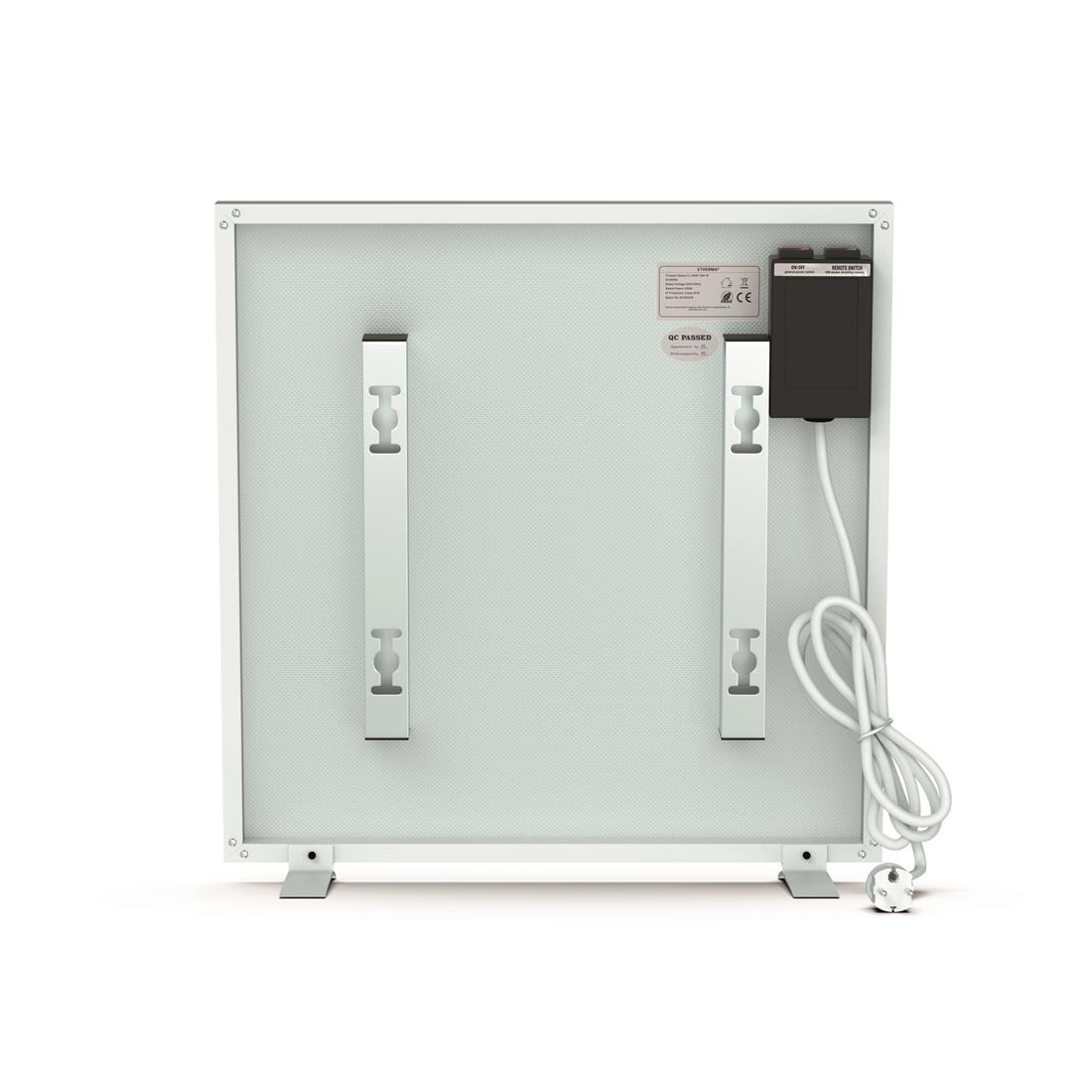 Miniatuur van ETHERMA verplaatsbaar infraroodpaneel 60x60cm met standaard en afstandsbediening - 350W (60068)