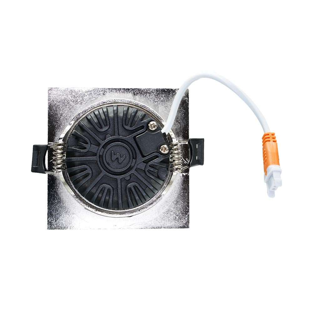 Miniatuur van LED Republic waterdichte inbouwspot vierkant aluminium 5W 450lm 2000K-3000K DTW incl. driver IP65 zaagmaat Ø75mm - diameter 85mm