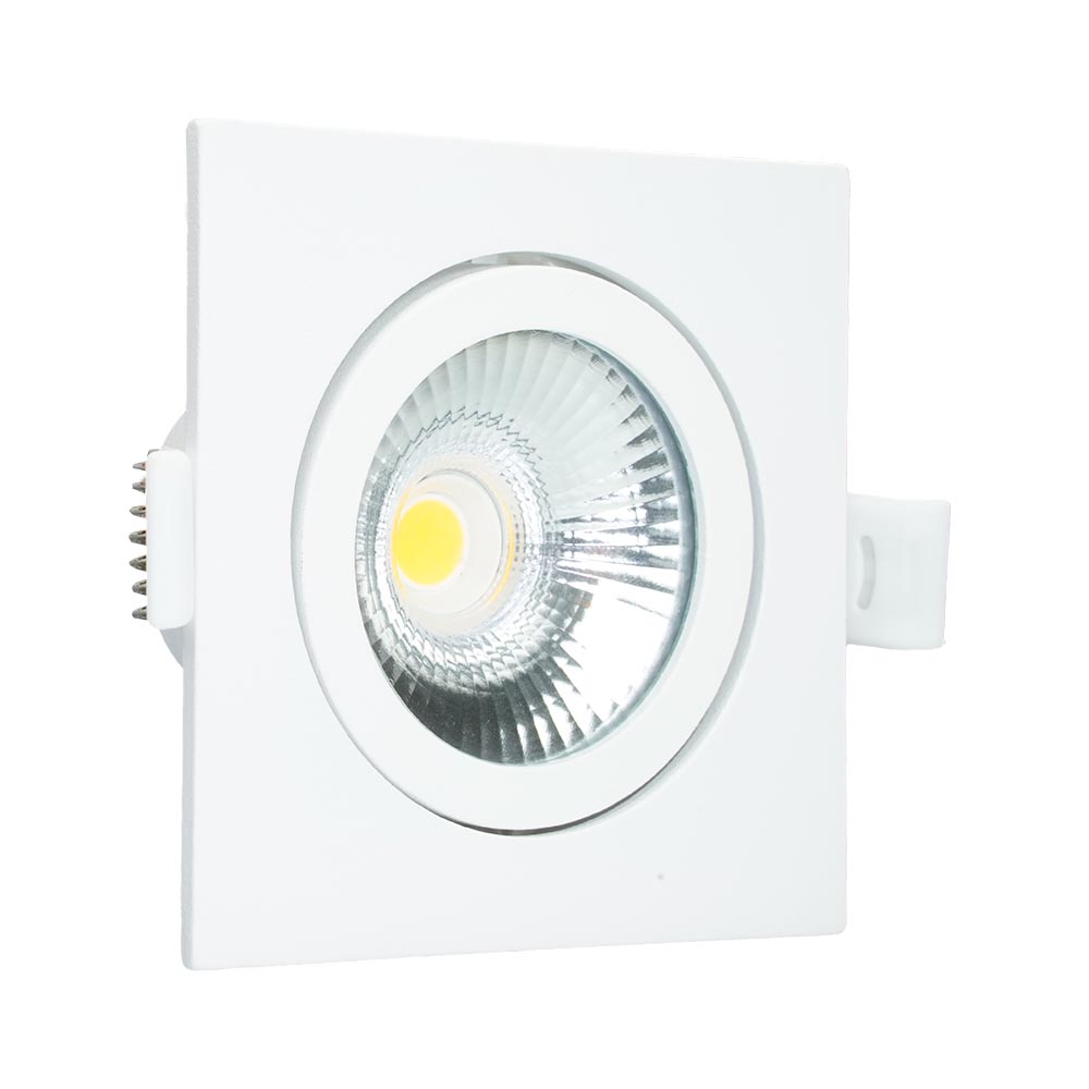 Miniatuur van LED Republic waterdichte inbouwspot vierkant wit 5W 450lm 2000K-3000K DTW incl. driver IP65 zaagmaat Ø75mm - diameter 85mm