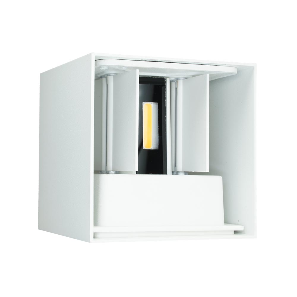 Miniatuur van LED Republic buitenlamp vierkant 6W 500lm 2700K IP65 wit