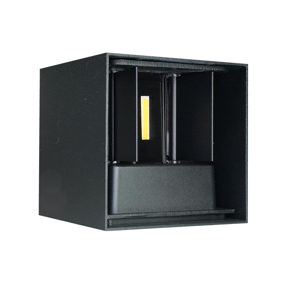Miniatuur van LED Republic buitenlamp vierkant 6W 500lm warm wit 2700K IP65 - zwart (8785278176054)