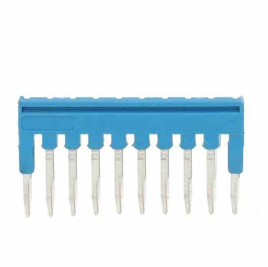 Miniatuur van Phoenix Contact doorverbindingsbrug voor rijgklem 5-polig 10,2 mm - blauw (FBS 5-10 BU)