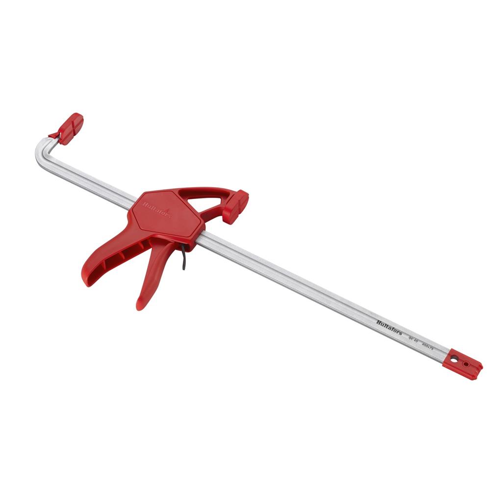 Miniatuur van Hultafors eenhands lijmklem met snelspanner gesmeed QCX 45 rood 450mm/75mm (520453)