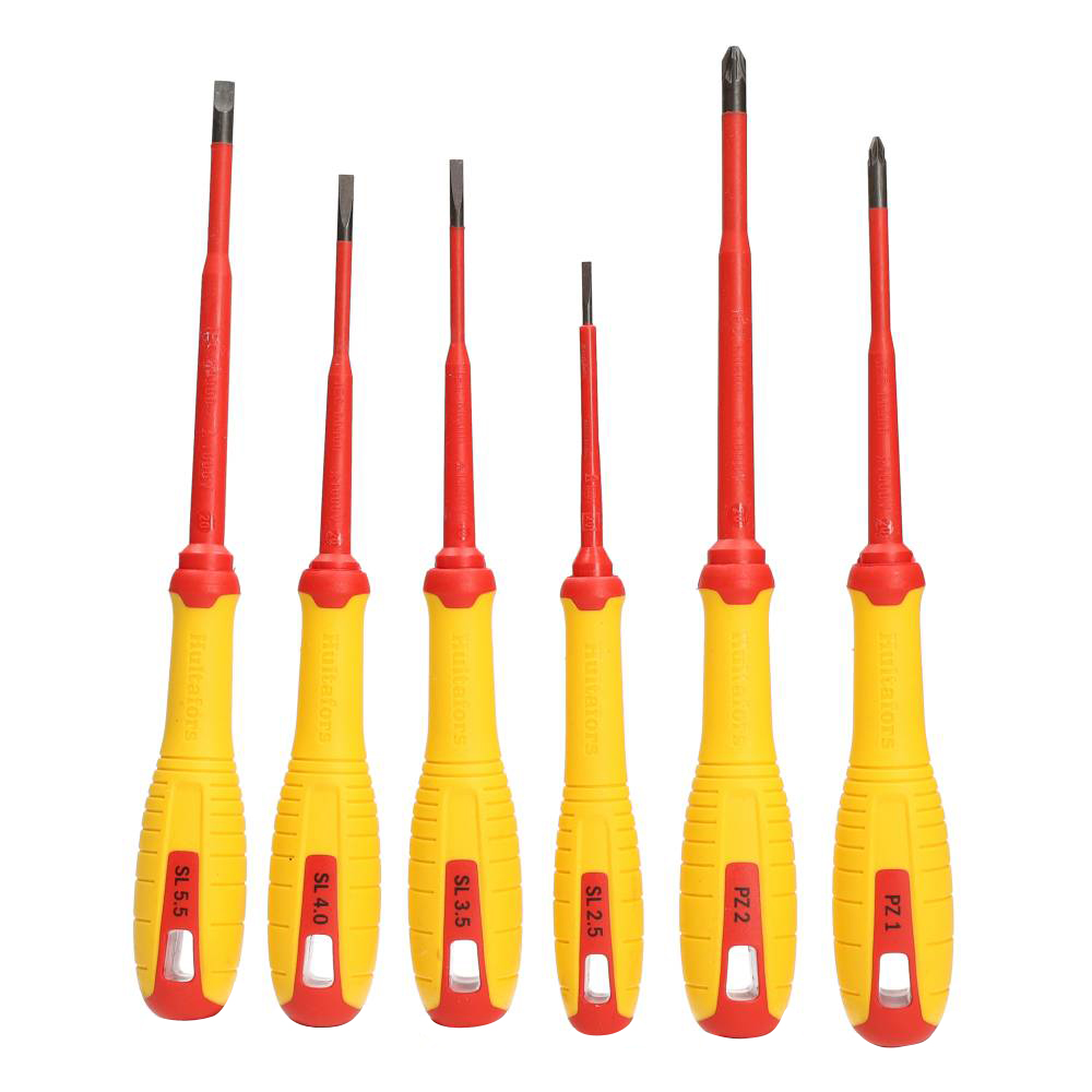 Miniatuur van Hultafors VDE schroevendraaierset PZ en SL 6-delig (444465)