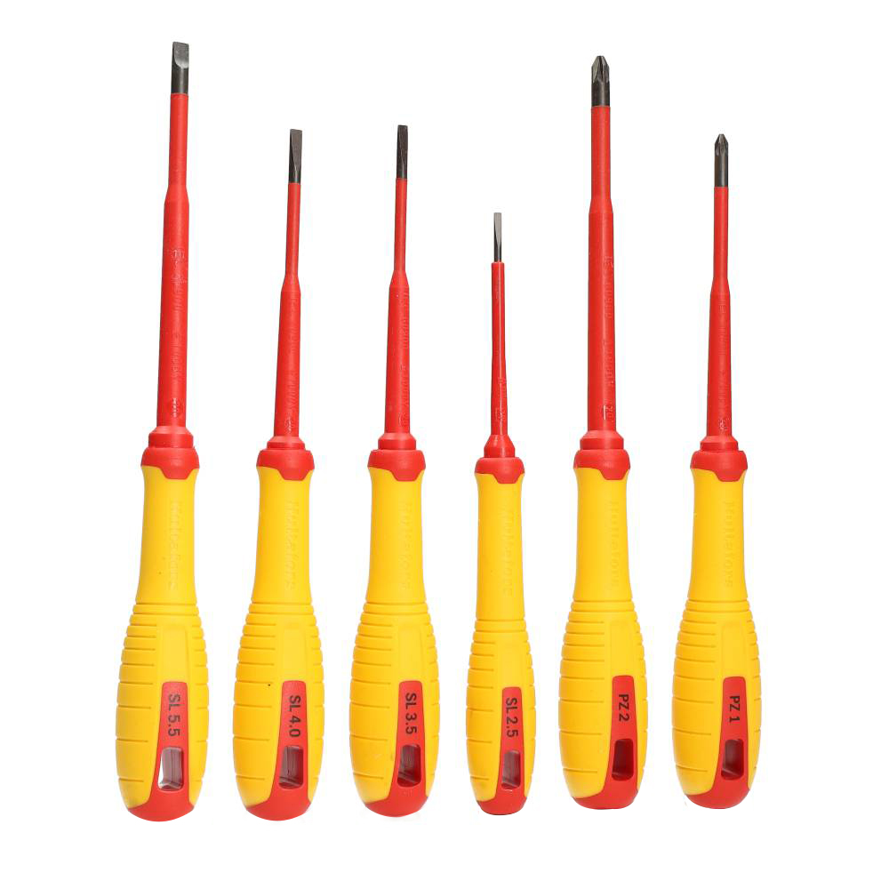 Miniatuur van Hultafors VDE schroevendraaierset PZ en SL 6-delig (444465)