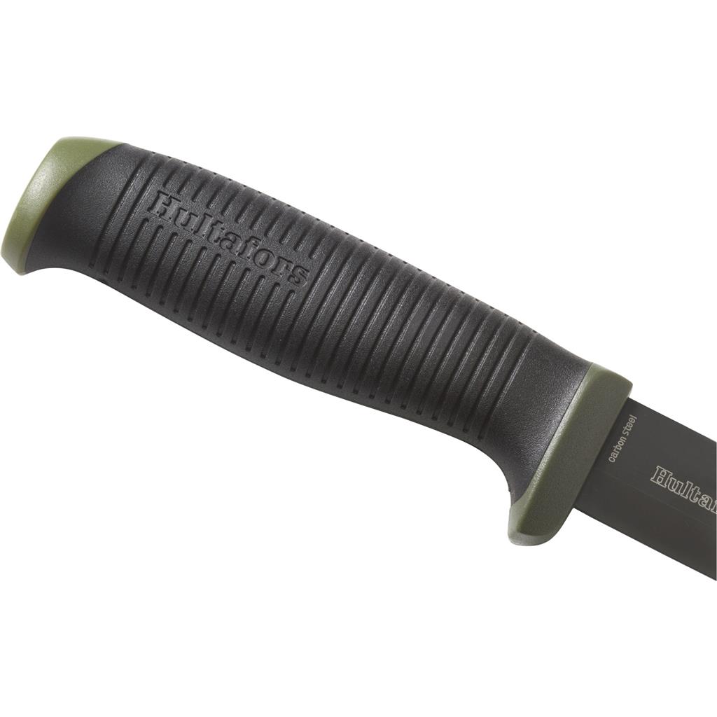 Miniatuur van Hultafors outdoor gecoat carbonstaal mes met holster OK4 93/209mm (HU380270)