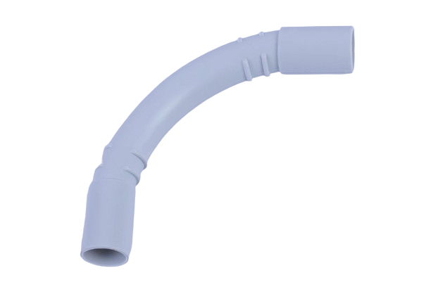 Miniatuur van PIPELIFE bocht installatiebuis 38mm licht grijs (1196900432)