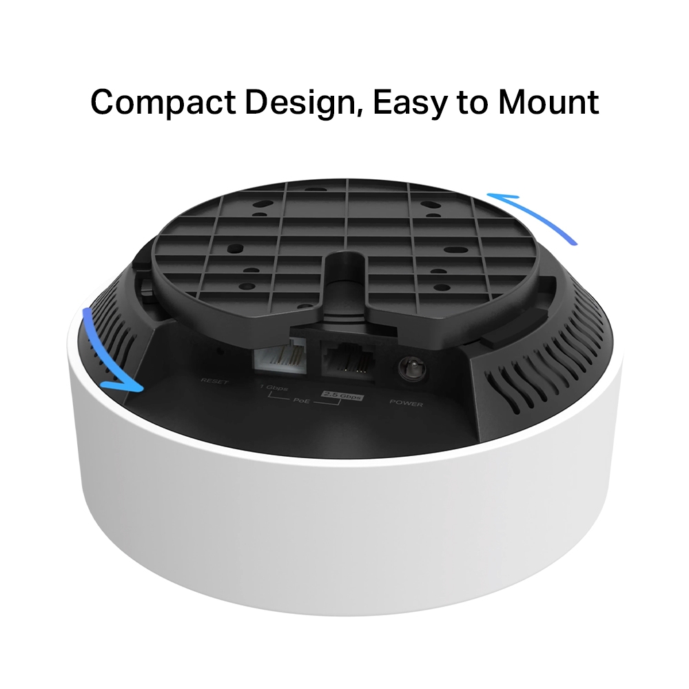 Miniatuur van TP-LINK mesh WiFi router PoE 574Mbps op 2.4GHz-band + 2402Mbps op 5GHz-band (Deco X50-PoE 3-pack)
