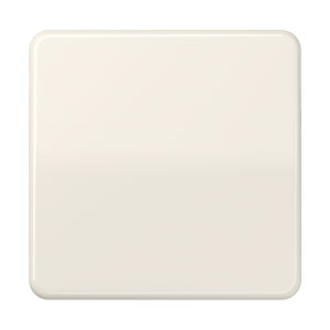 Miniatuur van JUNG CD500 stuurafdekking standaard - crème wit (CD 1700)