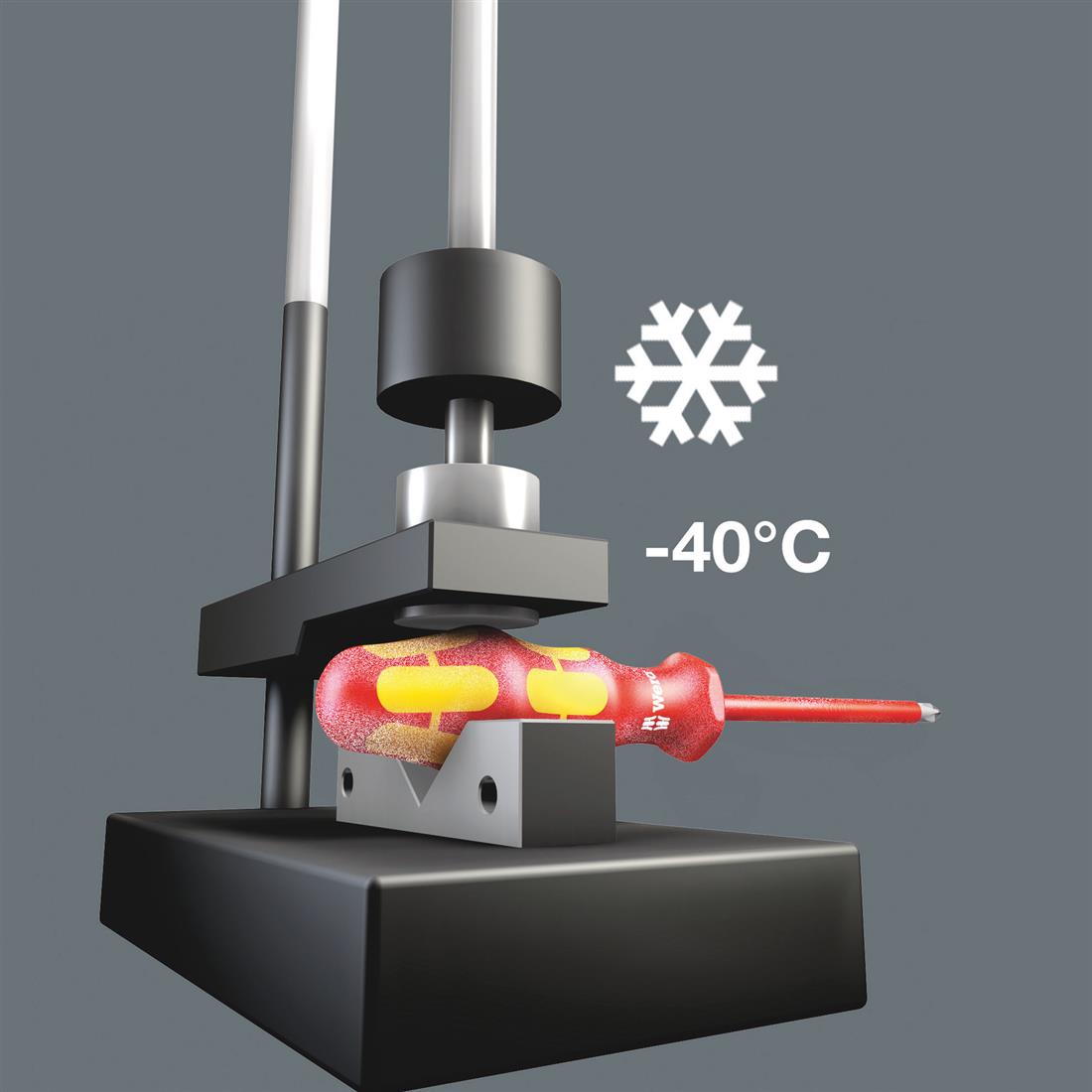 Miniatuur van Wera geïsoleerde schroevendraaier Kraftform PZ/S1 178/80mm PlusMinus VDE (05006190001)