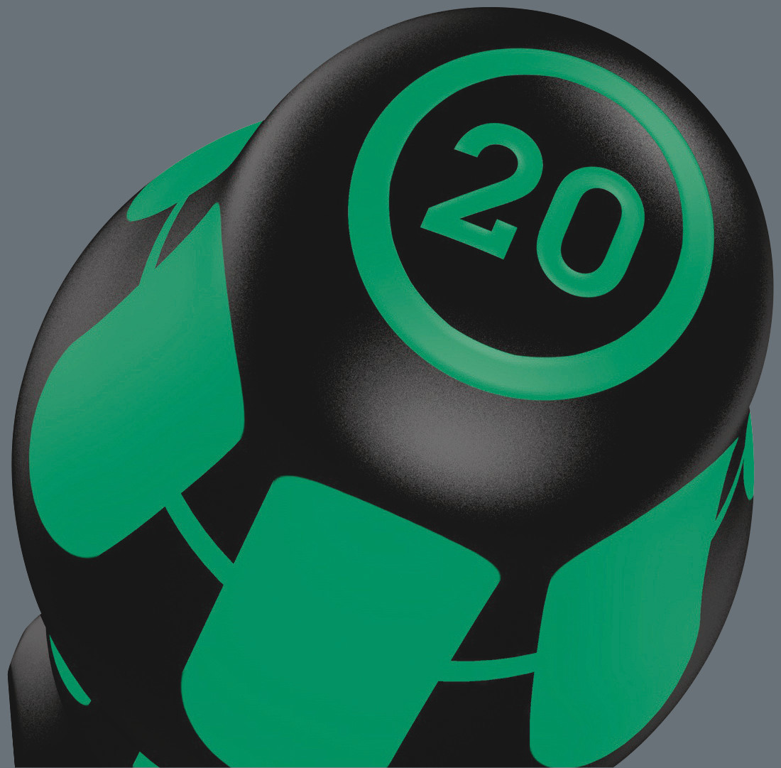 Miniatuur van Wera schroevendraaier Kraftform TX15 178/80mm Torx (05028008001)