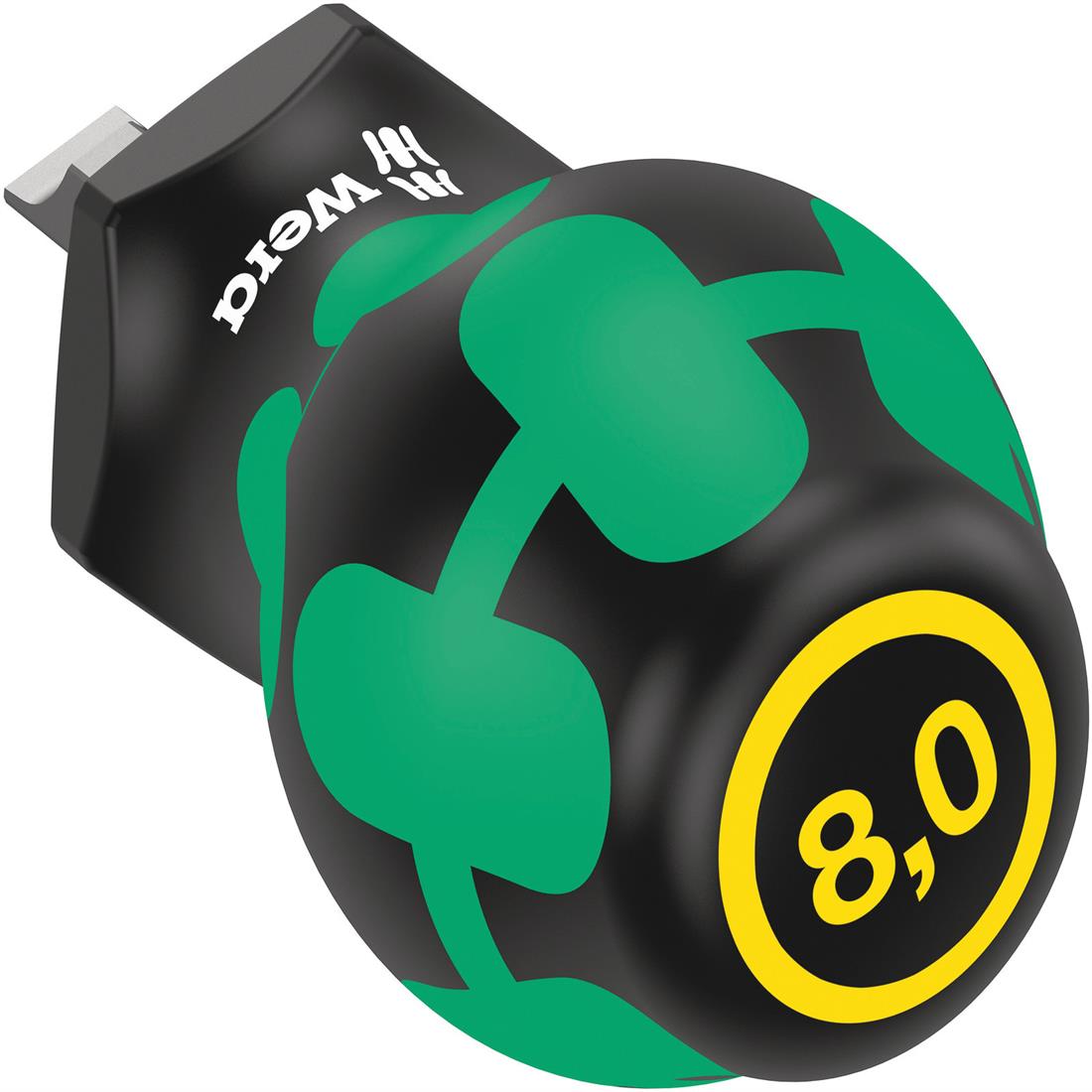 Miniatuur van Wera schroevendraaier stubby/kort Kraftform SL 0.8x4.0 75.5/24.5mm Sleuf (05008841001)