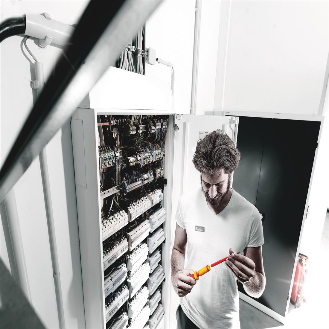 Miniatuur van Wera momentschroevendraaier (zonder klingen) instelbaar 1.2-3.0 Nm Kraftform VDE (05074750001)