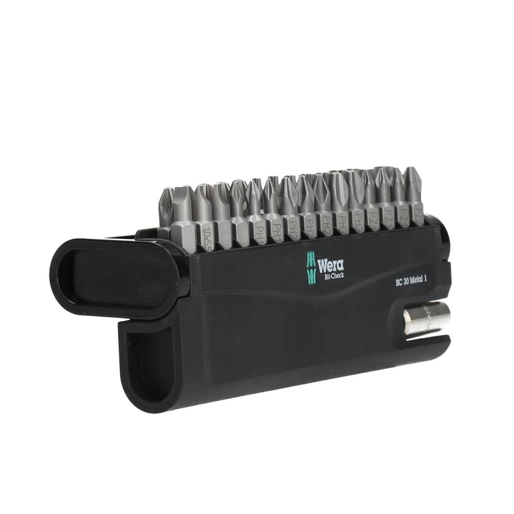 Miniatuur van Wera bitset universeel met houder en cassette Bit-Check 30 Metall - 30-delig (05057434001)