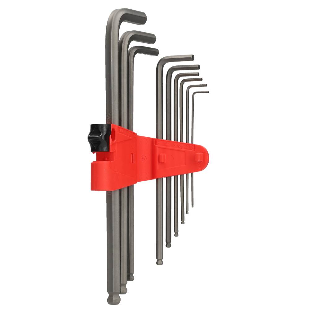 Miniatuur van Wera inbussleutelset stiftsleutel haaks met kogelkop Hex-Plus6 1,5-10mm - 9-delig (05022086001)