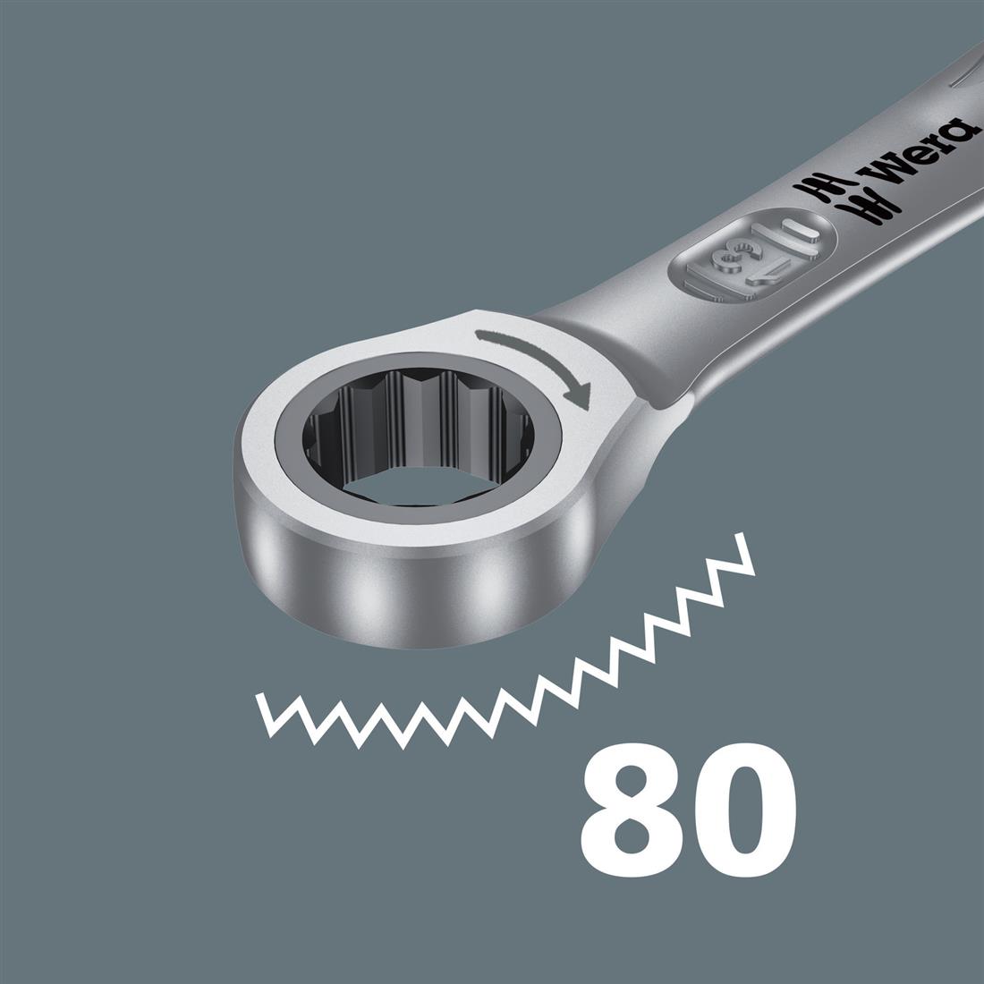 Miniatuur van Wera ringratel steeksleutel 10mm Joker (05073270001)