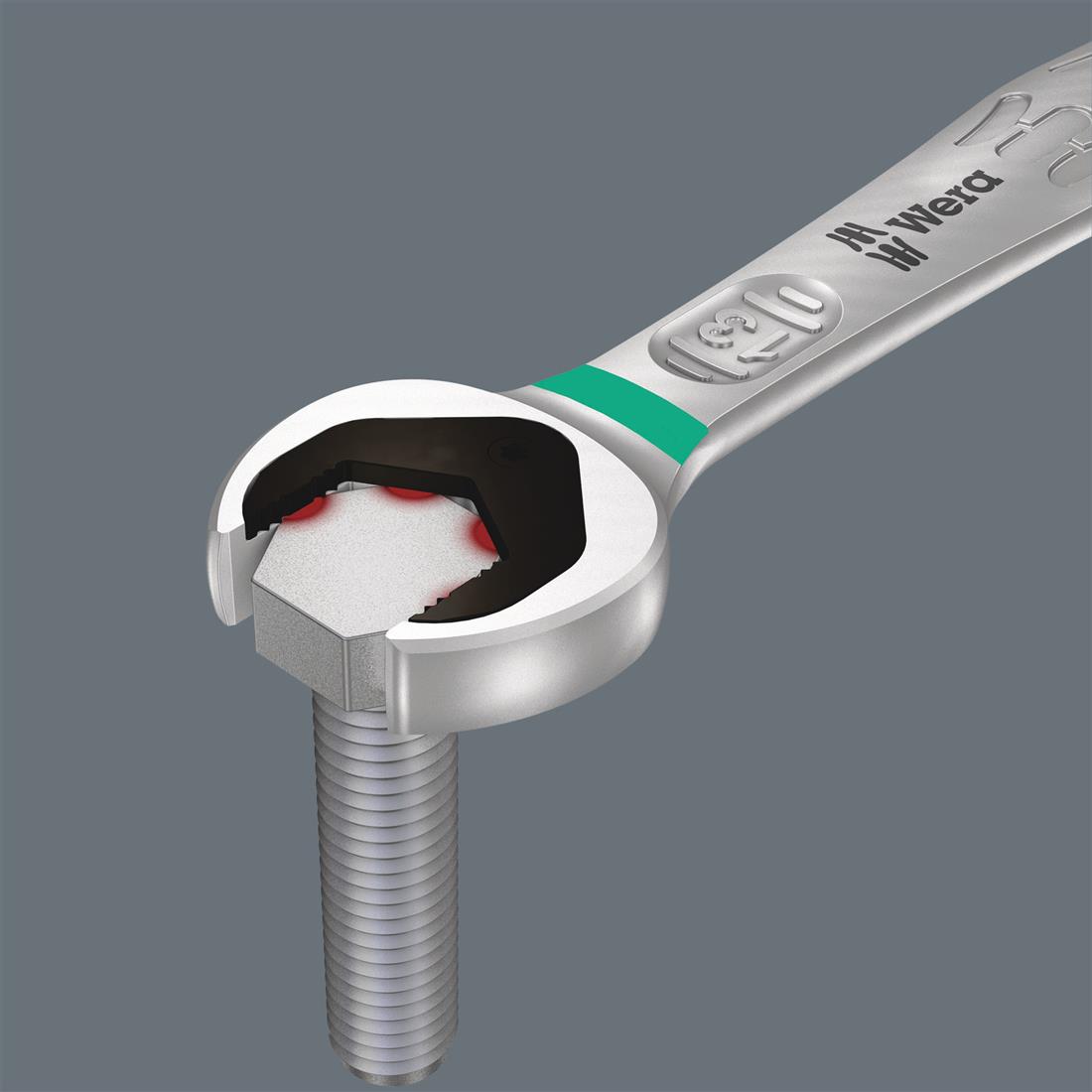 Miniatuur van Wera ringratel steeksleutel 17mm Joker (05073277001)