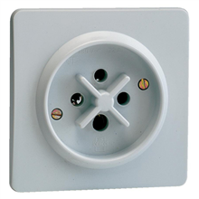 Miniatuur van ABB contactdoos fornuis 3P+A 32A - grijs (ABBKIM600793)