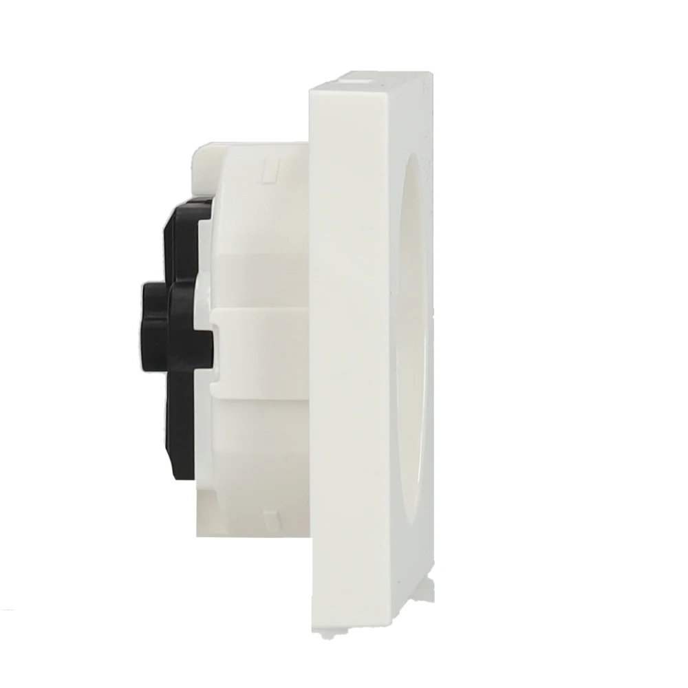 Miniatuur van Gira afdekking voor stopcontact met kinderbeveiliging systeem 55 zuiver wit glanzend (492103)