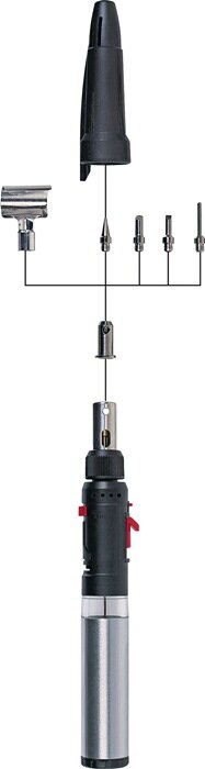 Miniatuur van Rothenberger gassoldeerset Hot Pen incl. piezo ontsteking 800°C 10-delig (ROT036060)