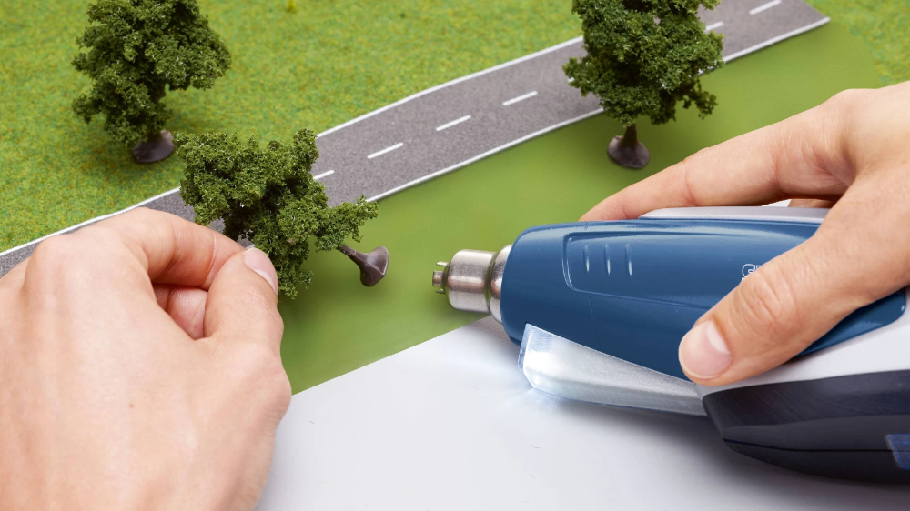 Miniatuur van STEINEL heteluchtpistool HL-STICK mini 230V 350-500W (perfect voor krimpkous) (004019)