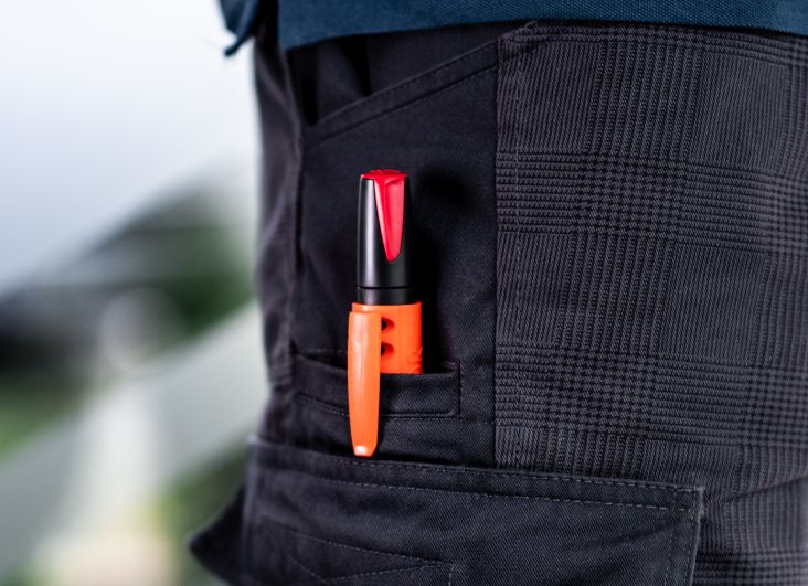 Miniatuur van Pica Visor permanent marker 990/52 - rood (PI99040)