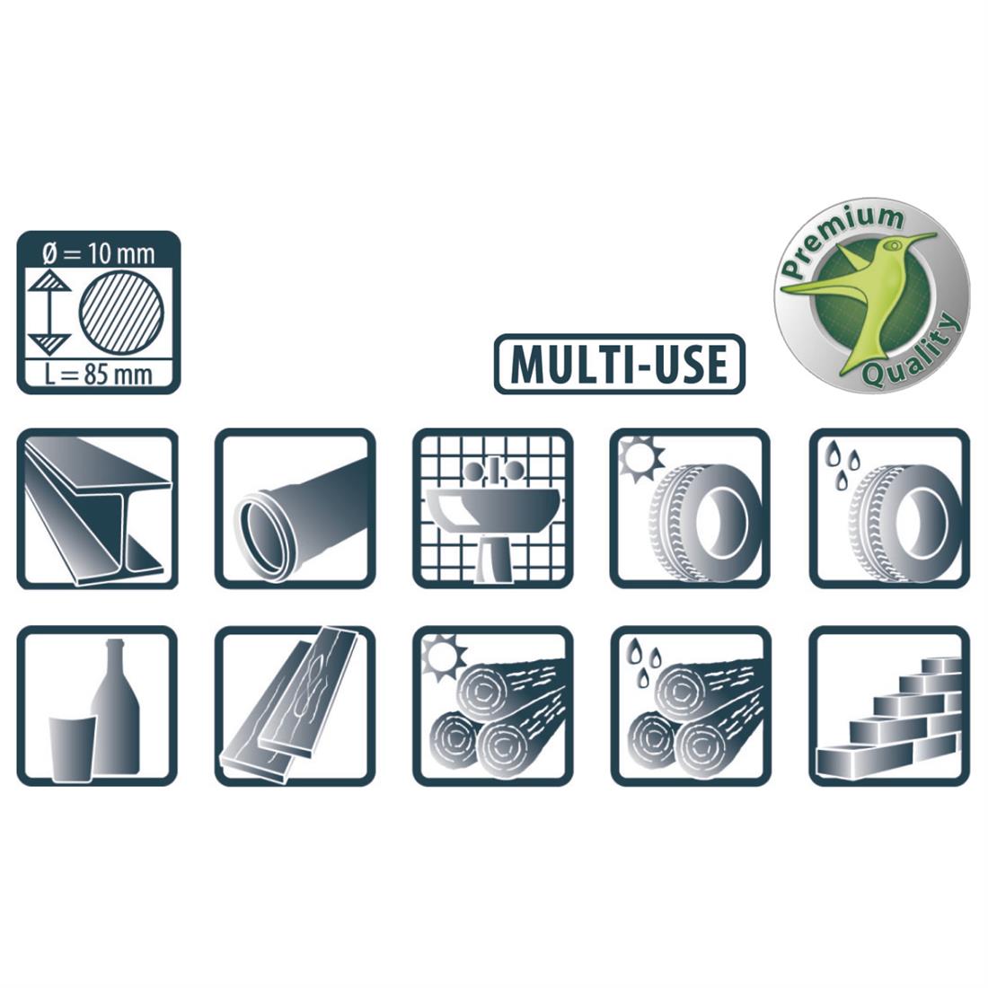 Miniatuur van Pica Visor permanent marker 990/52 - rood (PI99040)