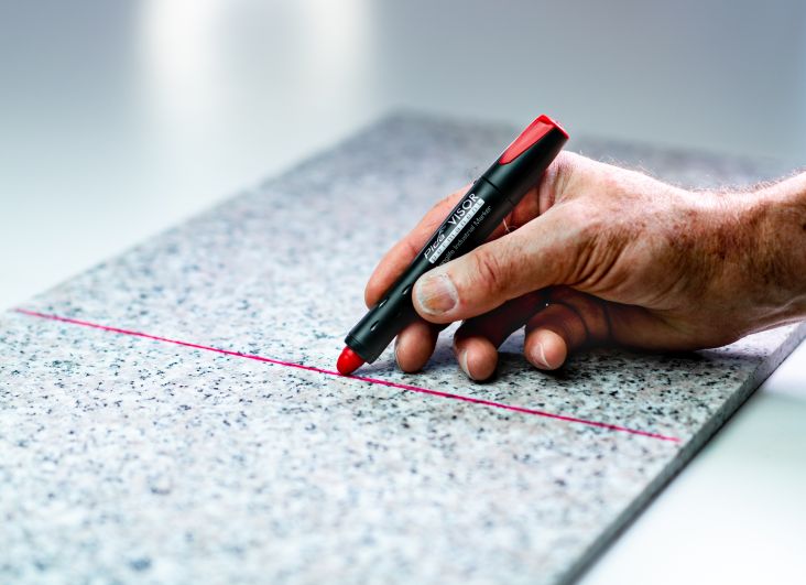 Miniatuur van Pica Visor permanent marker 990/52 - rood (PI99040)