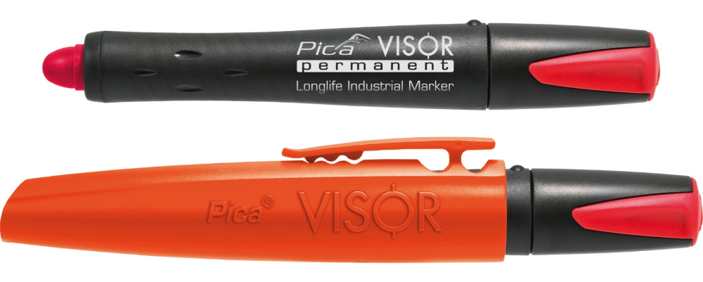 Miniatuur van Pica Visor permanent marker 990/52 - rood (PI99040)