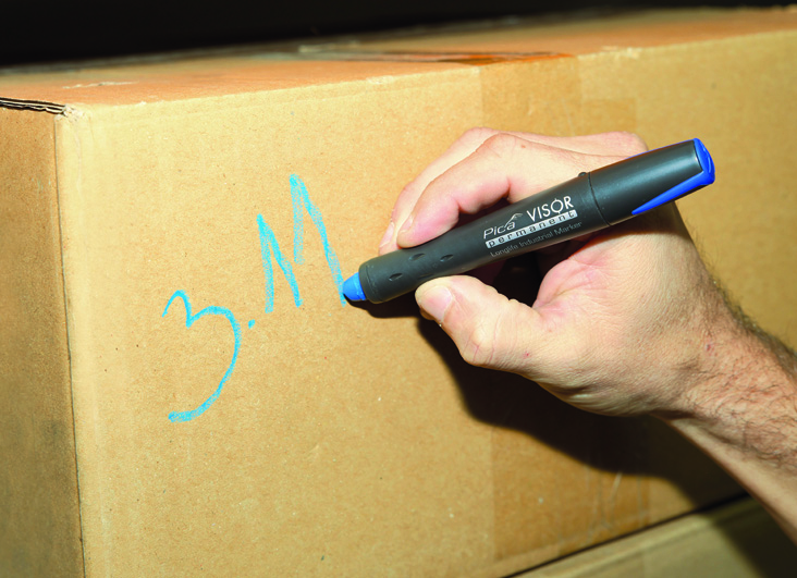 Miniatuur van Pica Visor permanent marker 990/52 - blauw (PI99041)