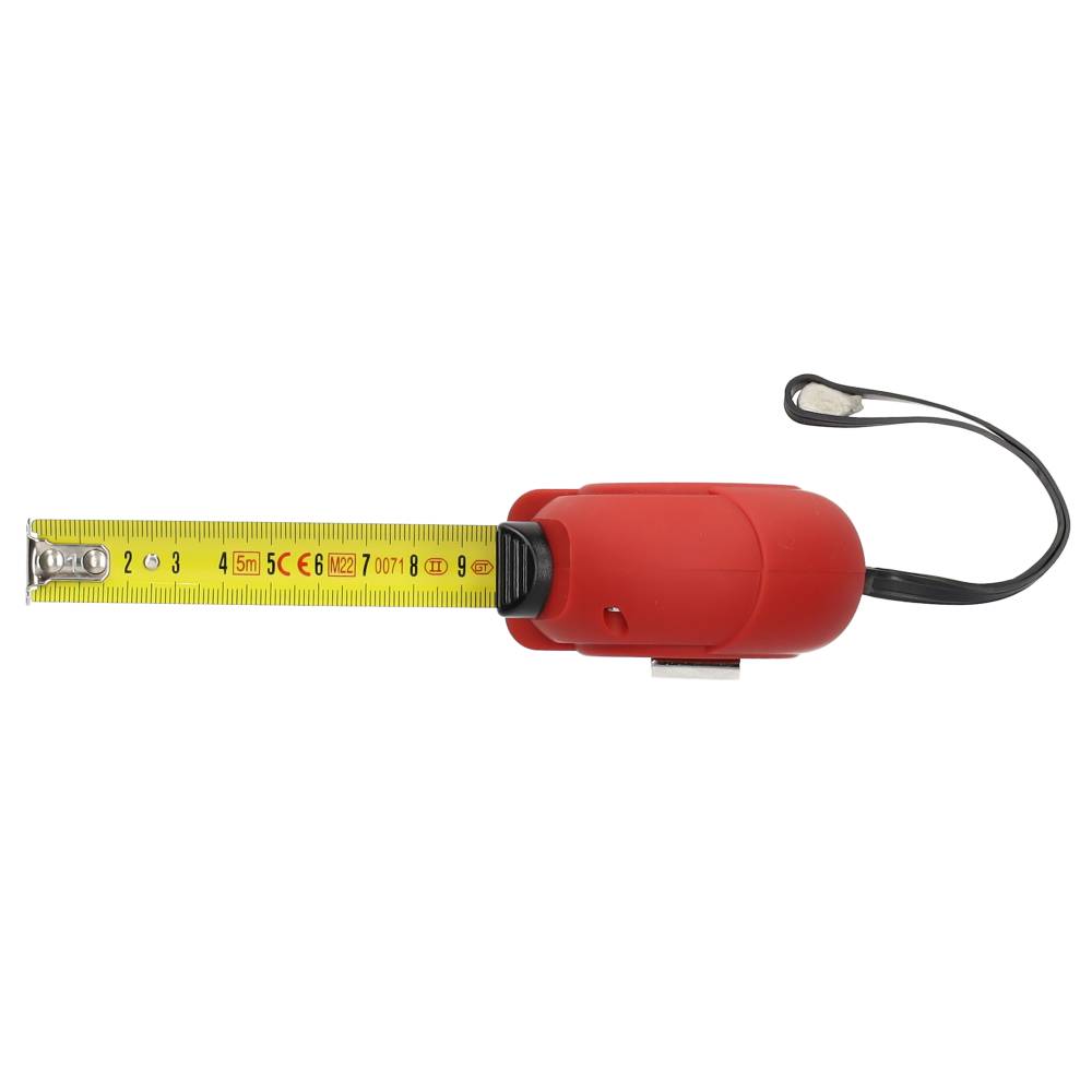Miniatuur van Kreator rolbandmaat rolmaat met rem en softgrip 5 meter (KRT702005)