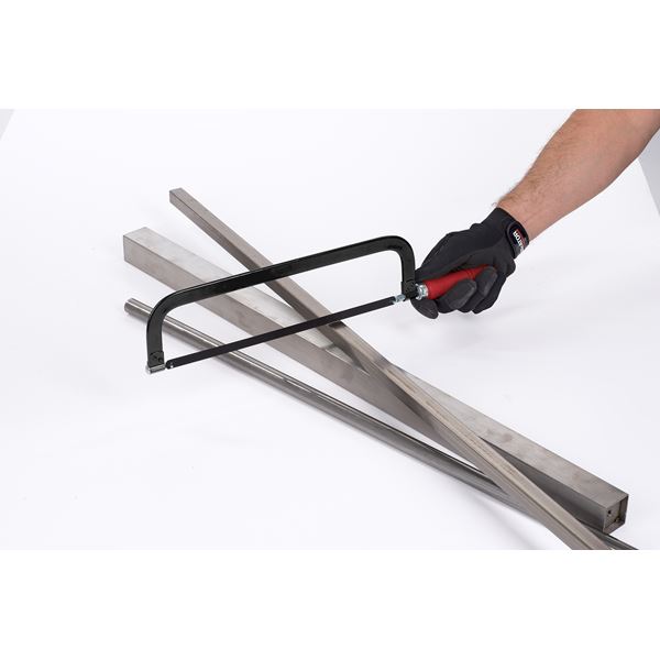 Miniatuur van Kreator metaalbeugelzaag met houten handvat 300mm TPI 24 (KRT804006)
