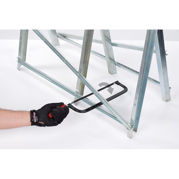 Miniatuur van Kreator metaalbeugelzaag met houten handvat 300mm TPI 24 (KRT804006)