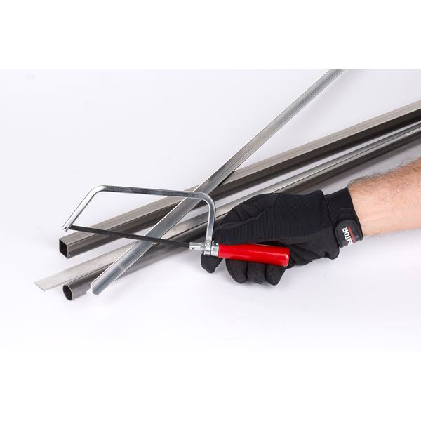 Miniatuur van Kreator junior metaalzaagbeugel 150mm 24 TPI met houten handvat (KRT804002)