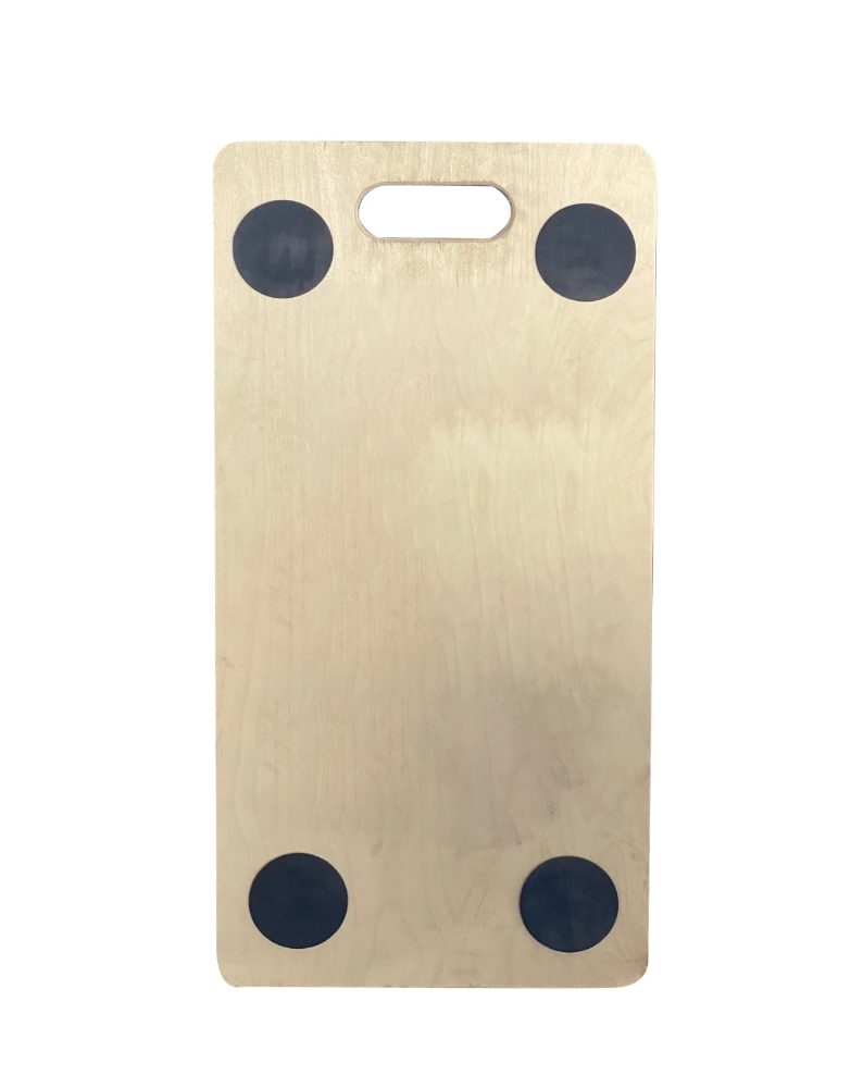 Miniatuur van T4ALL T4ALL transporthulp MDF met 4 rubber kunststof zwenkwielen 300 x 580mm capaciteit 200kg (T812768)