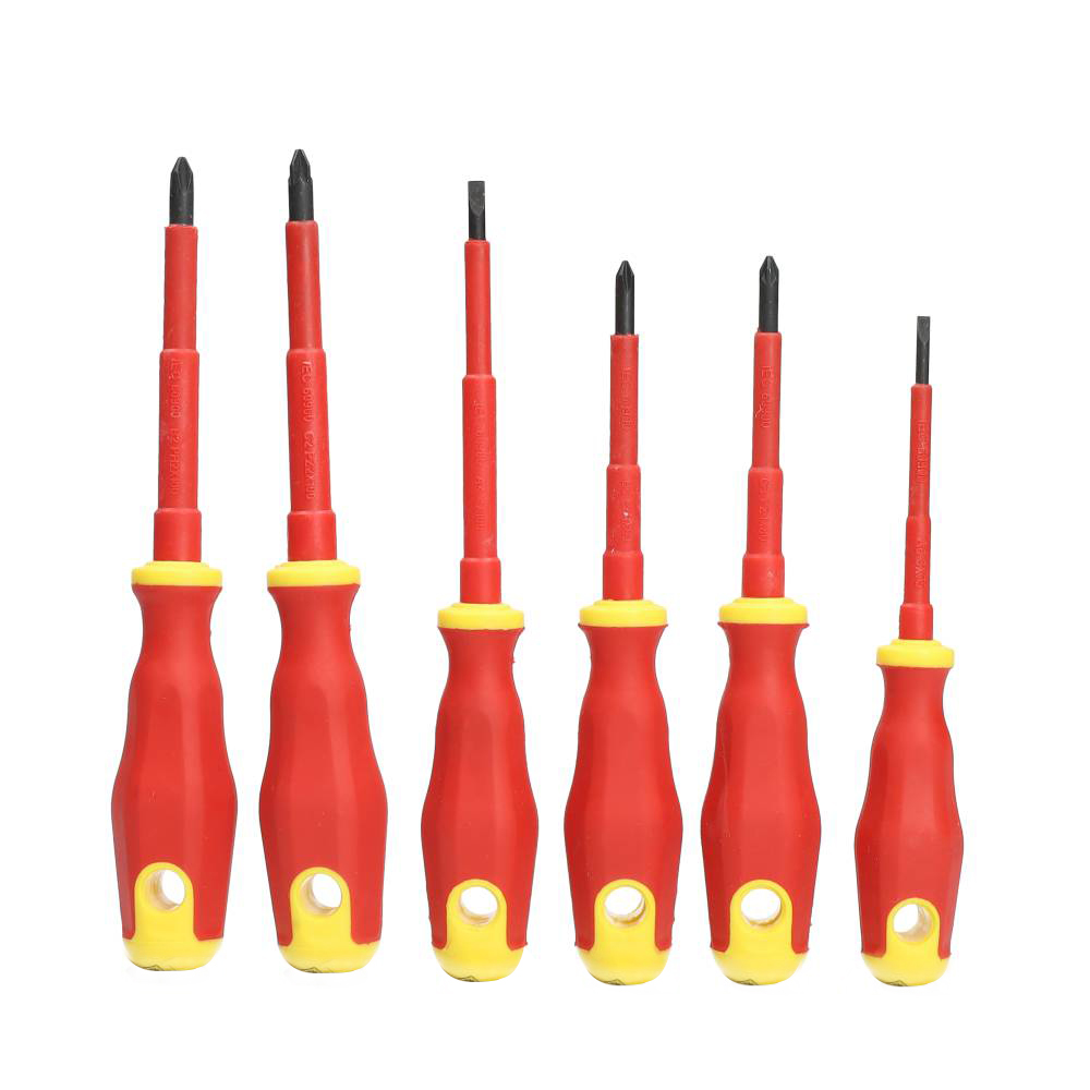 Miniatuur van Kreator schroevendraaierset VDE 1000V SL/PH/PZ 6-delig (KRT400202)