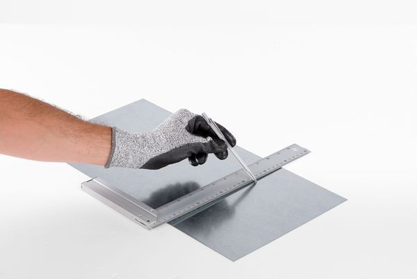 Miniatuur van Kreator kraspen hardstaal met klem 145mm (KRT455002)