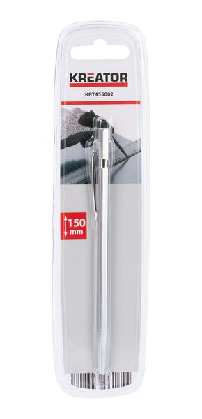 Miniatuur van Kreator kraspen hardstaal met klem 145mm (KRT455002)