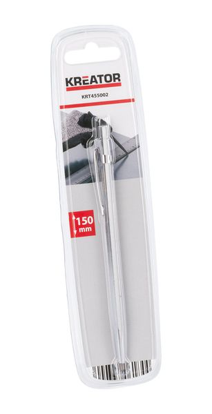 Miniatuur van Kreator kraspen hardstaal met klem 145mm (KRT455002)