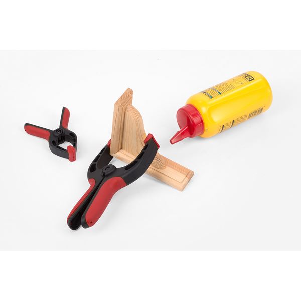 Miniatuur van Kreator veerklemmen kunststof 120mm bereik 50mm set van 2 stuks (KRT553102)