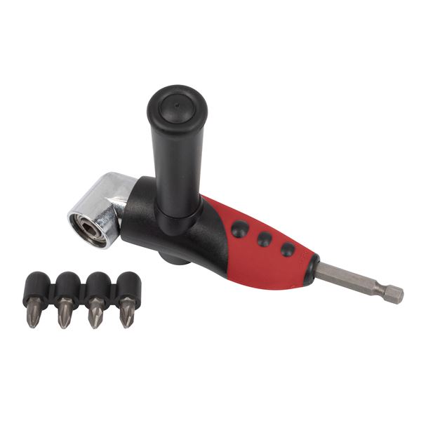 Miniatuur van Kreator haakse bithouder 1/4” compleet met bits (PH/PZ) en handvat (KRT063700)
