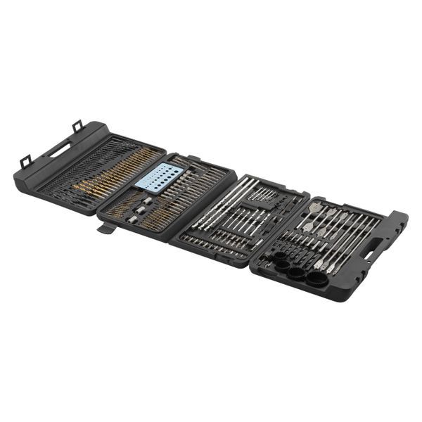 Miniatuur van Kreator zeer complete gemengde boorset bitset 204-delig (KRT012803)