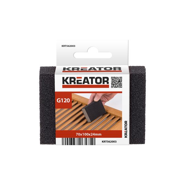 Miniatuur van Kreator schuurspons Flex 70x100x24mm K120 (KRT562003)