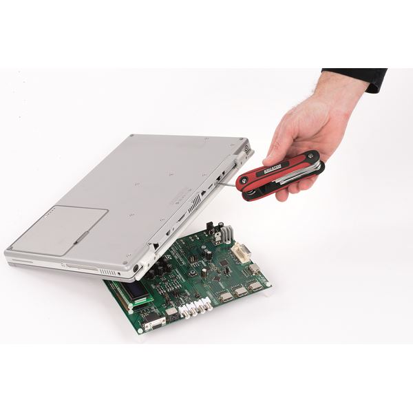 Miniatuur van Kreator stiftsleutel inbussleutelset torx 9-40 TX met handvat 8-delig (KRT408203)