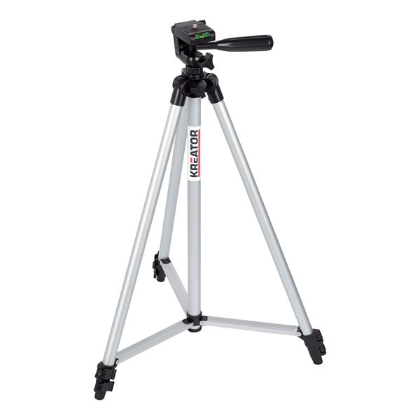 Miniatuur van Kreator opklapbaar aluminium statief met waterpas 50-152cm met foudraal (KRT706900)